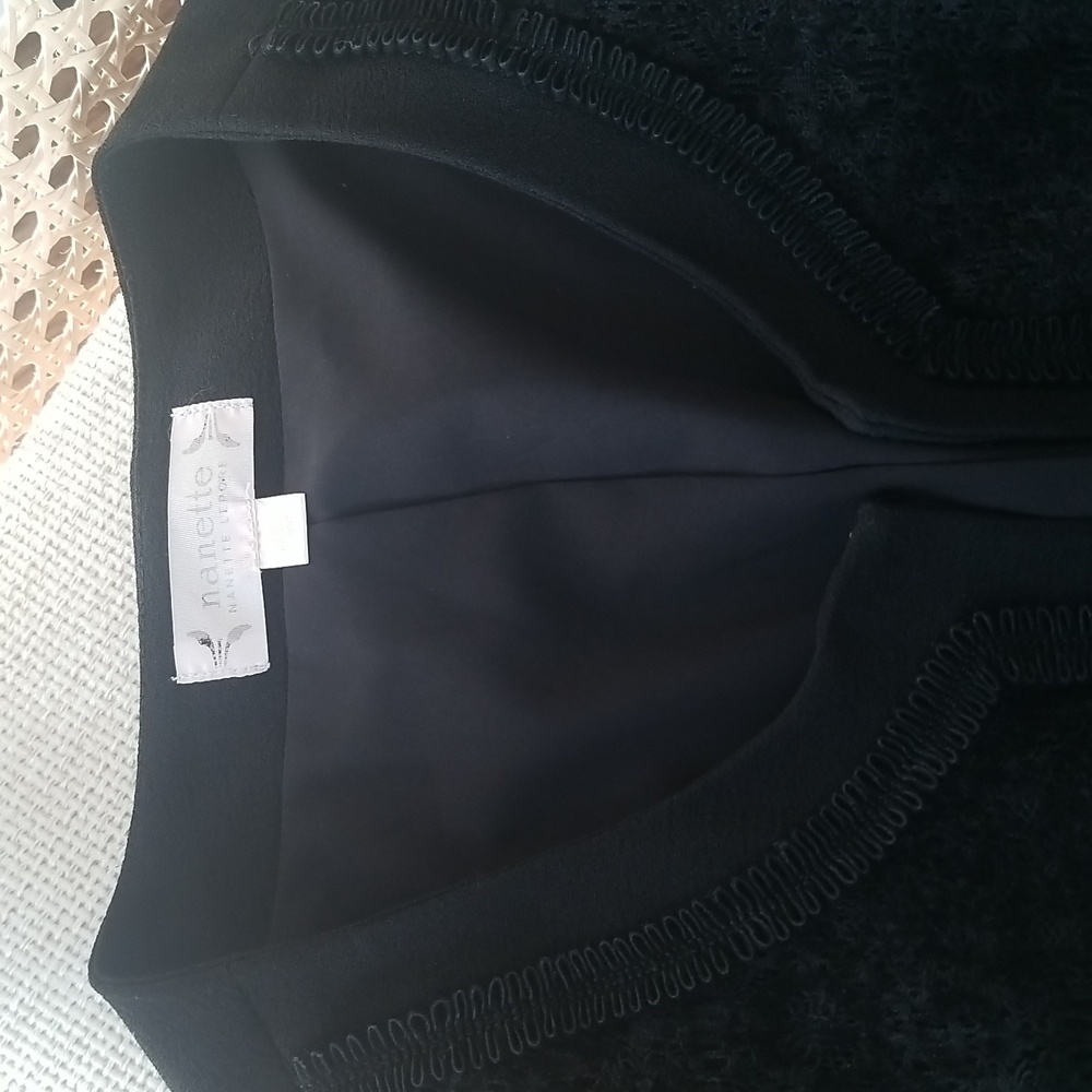 Black Cropped Jacket - image 7